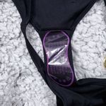 L’Agent by Agent Provocateur Adrina Black Swim Bikini Bottom Size Large Women's Photo 3