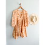 Daughters of India | Kyra Mini Dress in Tangerine | Sz S Orange Photo 2