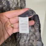 Rebecca Taylor  Sheer Faux lace up Blouse size‎ 8 Ruffle Photo 8