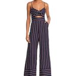Bardot Revolve Striped Lulu Wide Leg Jumpsuit Photo 2