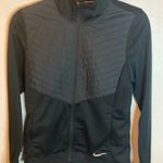 Nike Running Black Zip Up Jacket Size Small Photo 0