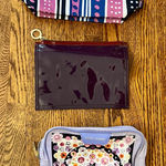 Estée Lauder Set of 3 Purple Cosmetic Bags - 2 brand new 1 gently used Photo 0