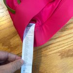 Fabletics NWT  Siena High Impact Sports Bra Pink Punch & Faded Olive Size Small Photo 3