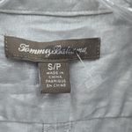 Tommy Bahama  Light Gray Button Down Shirt 100% Linen Photo 1