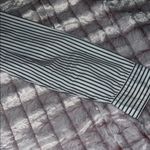 Covington  Women’s Striped‎ Blouse Black and White Classic Design Size MP Photo 2