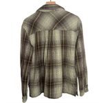 The North Face  Valley Twill Plaid Shacket | Misty Sage Utility Jacket Women’s M Photo 2