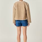 English Factory - Premium Faux Shearling Jacket - MSRP $220 Photo 2