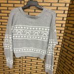 No Boundaries  Gray Bow Print Button Front Cardigan Size XL Photo 1