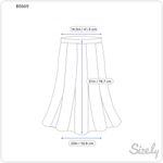 ZARA  Womens Skirt Beige Midi Crochet Straight Tiered Beach Summer Boho Large Photo 9