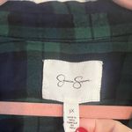 Jessica Simpson Petunia Plaid Ruffle Button Up Shirt 3X Tartan Prairie Western Photo 3