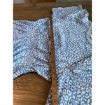 Papaya  Women's Light Blue Pheasant Top Blouse Size 16 Boho Scrunch Waist 0030 Photo 7