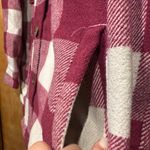 Plaid Shacket Red Size M Photo 2