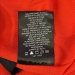 Hilary Radley  Pull Tie Waist Orange & White Women’s Dress Size 12 Photo 12