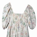 Abercrombie & Fitch Womens Size S Emerson Italia Print Mini Milkmaid Dress Photo 3