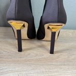 Good American  Stiletto Heel Boots High Kickstand Size 9 Neoprene Brown NEW Photo 4