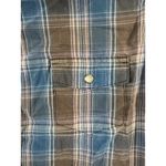 Wrangler  Womens Medium Colorful Plaid‎ Pearl Snap Long Sleeve Shirt Photo 2