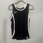 ASICS  Black & White Athletic Tank Top Photo 1