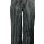 Princess Polly Black Striped Wide Leg High Waist Tailored Trousers Dress Pants 2 Photo 0