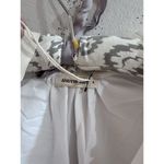 Andthewhy Ruffle White Mini Dress Large Cottagecore Whimsical Ethereal NEW  Photo 2