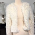 Xhilaration FAUX SHERPA IVORY OPEN JACKET Photo 1