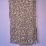 Free People XS Juniper Smocked Bodycon Slip Ditsy Floral Boho Swiftie Photo 4