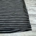 Athleta Women's Striped Racerback Athletic Tank Top Black White Gray S SM Small Photo 6