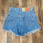 Levi's High Waisted Mom Jean Shorts Photo 5