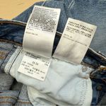 Levi's Levi’s Wedgie Straight Jeans Women’s 26 Button Fly Frayed Hem Blue Denim Photo 14