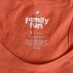 Women’s Love Wins Family Fun Orange racerback Size Small Photo 2