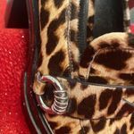 Gianni Bini Calf Hair Leopard Print Fat Square Heels 8.5 VNC Photo 4