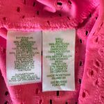 Lilly Pulitzer  - NWT Asana Bra Tank Top Pink Eyelet Racerback Shelf Bra Sz L Photo 8