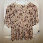 Kindred  mauve with gold embellishment floral blouse Photo 5