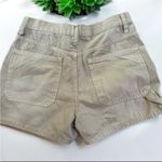 ZARA  100% Cotton Cargo Shorts Size 4 Photo 1