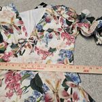 Sachin + Babi Dolce Dress Sz 8 Antico Botanico Floral Puff Sleeve Fit & Flare Photo 8