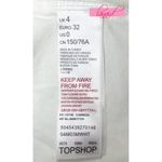 Topshop Tiger Corset Longline Tunic Tee Cream Lace-Up Edgy Cat Animal Long Top 0 Photo 5