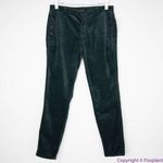 J Brand NEW Zion mid rise dark green corduroy skinny pants, women's size 31 Photo 3