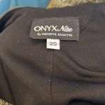 Onyx Nite  BY WENDYE CHAITIN Gold Shimmer Sheath Dress | 20 Photo 6