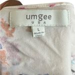 Umgee Kitschy Wearable Art Paint Splatter Colorful Women’s Floral Fringe Kimono Photo 3