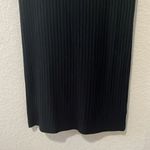 LNA  Black Ribbed Choker Mini Dress, Size XS Photo 5