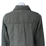 Nicole Miller  Vintage Look Linen Blend Button Down Jacket, Sz S Photo 9