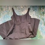 J.Crew Vintage Y2K  brown silk holiday sleeveless dress, size 12 Photo 8