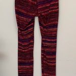 Athleta Retreat Churatanga Striped Leggings XXS Red Photo 3