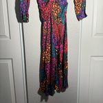 Farm Rio  • Midi Dress • Rainbow Hearts • Multicolor • Long Sleeve • Small Photo 12