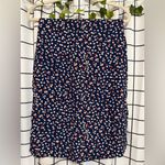Madewell  Bengali Indigo Baby Floral Midi Skirt Lightweight Size 0 Photo 1