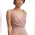 BHLDN Donna Morgan Collaboration NEW Size 8 Sabine Blush Satin Formal Gown NWT Photo 1