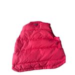Eddie Bauer VTG  Vest Womens M Red Puffer Goose Down Full Zip Outdoors Hiking Photo 2