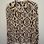 Ba&sh Button Up Long Sleeve Oversized Licoli Blouse SZ 2 70s Loose Fit Oversized Photo 1