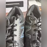New Balance  411 v2 Black Leather Walking Shoes Size 11 Photo 3