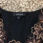 Karen Kane  Y2K embroidered floral tank top Photo 8