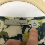 Halogen  Green Floral Sleeveless Silk Blouse Womens SP Fall Fairy Core Tank Top Photo 4